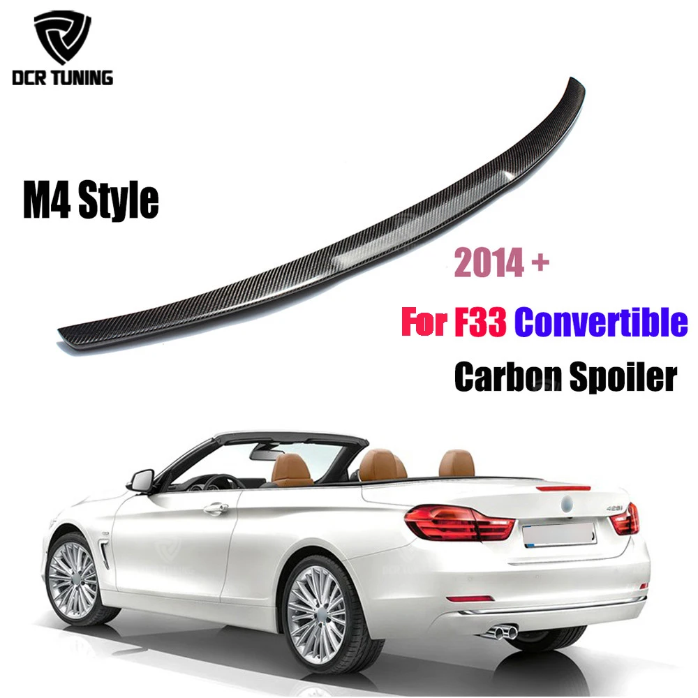 Спойлер для багажника BMW F33 карбоновый спойлер 4 серии 420i 428i 435i M4 Style F83 2014 2015 2016 UP