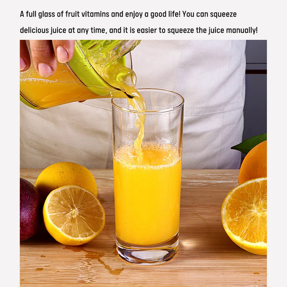 

Manual Juicer Multifunctional Orange Lemon Squeezer Stainless Steel Mini Portable Blender Home Kitchen Manual Squeezer Tool