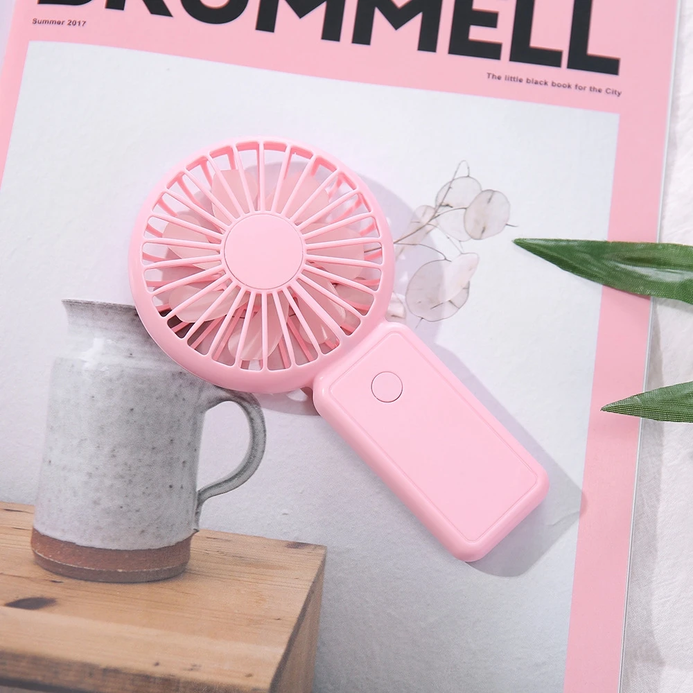 

New handheld small fan portable usb charging silent fan slim slim mini portable fan Electric Cooling Fan Mini air conditioner