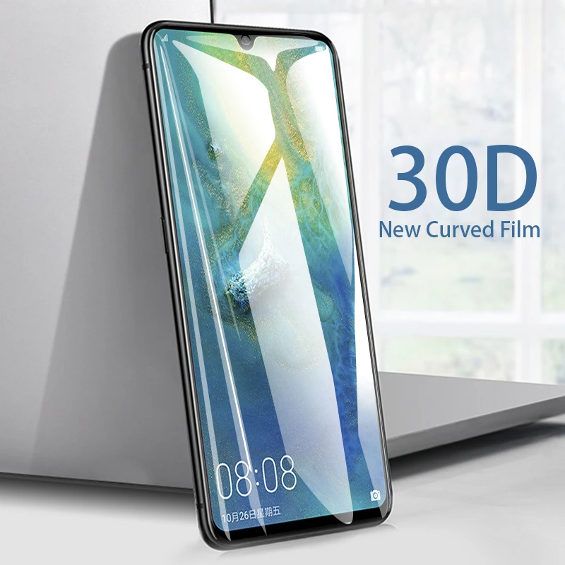 Изогнутое защитное стекло 30D для huawei mate 20 pro lite закаленное Hauwei mate20pro mate20 matte 20pro 20lite