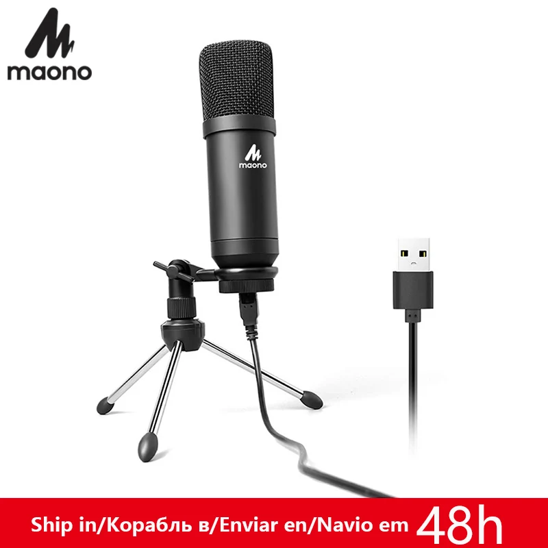 Микрофон MAONO A04TR конденсаторный кардиоидный 192 кГц/24 бит|Микрофоны| |