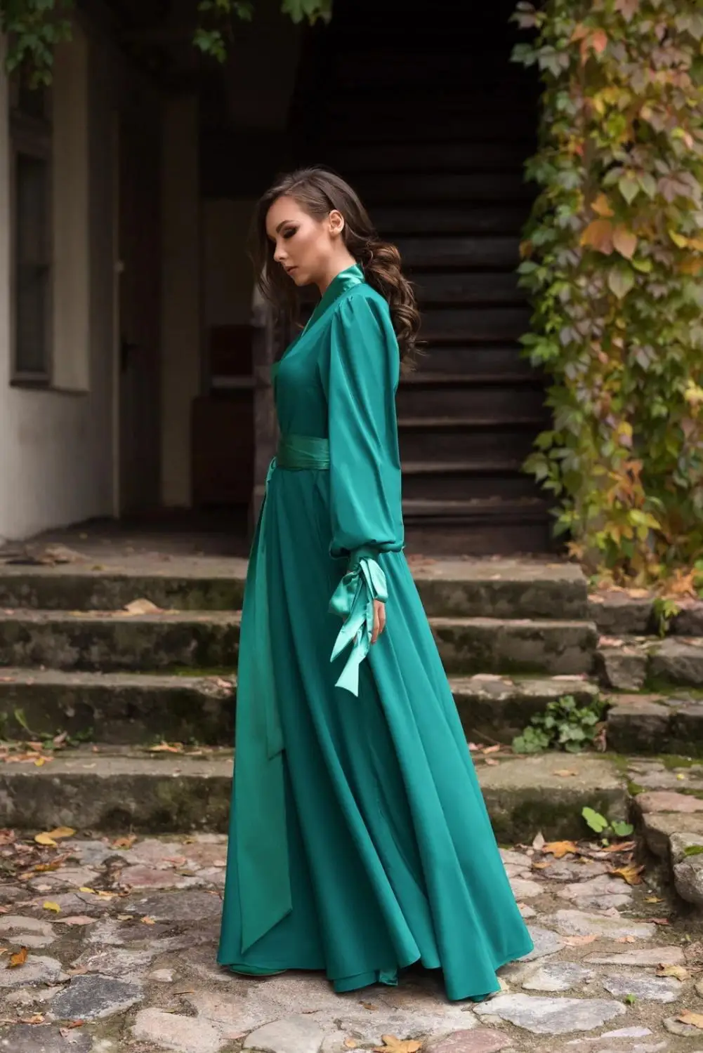 Новинка 2020 сексуальное женское белье зеленые женские халаты для невесты кимоно