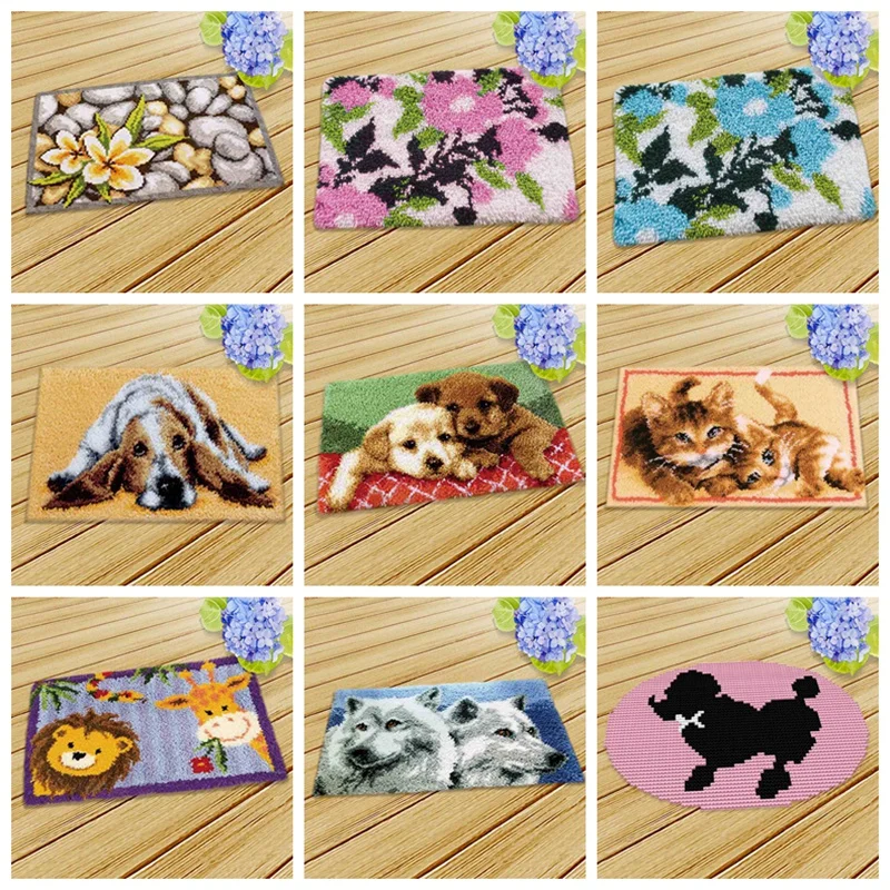 Prajna подушка с животными крючок защелкой вышивка вязание крючком аксессуары для