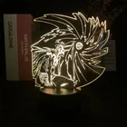 Светящийся ночник Kurosaki Ichigo, 3D ночник, Аниме Манга для спальни, декоративный светильник, милый красочный подарок на день рождения светодиодный светодиодная лампа, милый подарок для детей