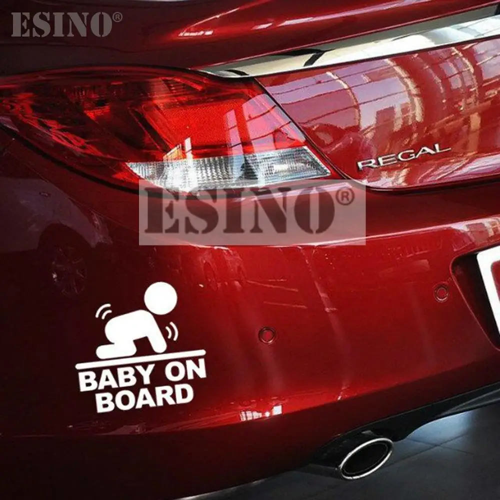 Автомобильный Стайлинг детский на борту ПВХ 3D резьба забавная Авто Наклейка