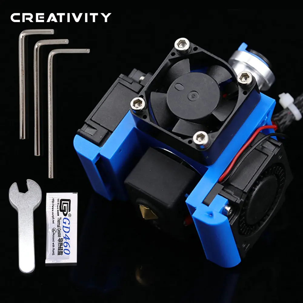 Высококачественный V6 Hotend полностью металлический 3d Volcano J-Head Bowden комплект