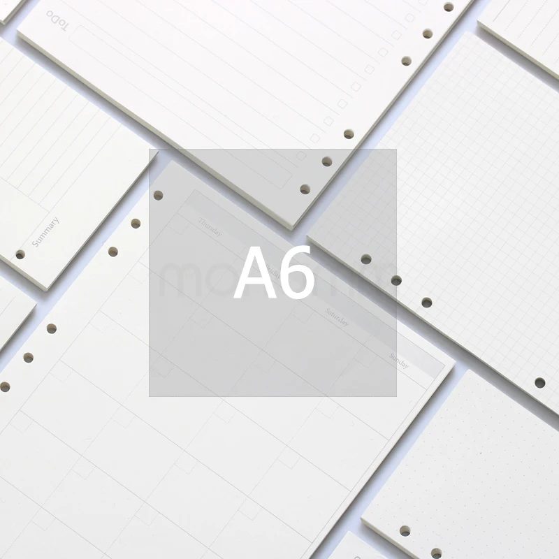 A6 журнал заправки записная книжка наполнителя бумага узкая правила 2017