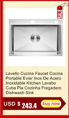 Встроенная Lavandino Banheiro Evier Acero Inox Portatil Lavello Cucina кухня Cuba Pia Cozinha Fregadero De Cocina раковина для мытья посуды