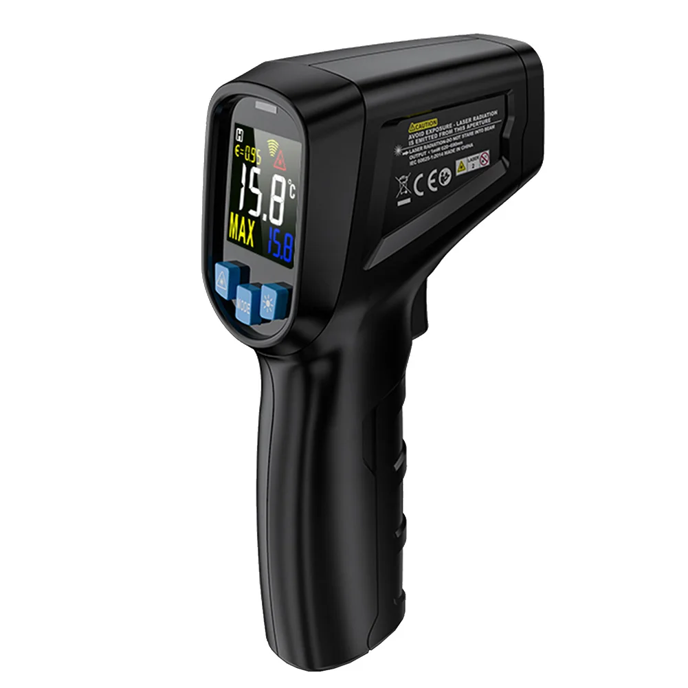 Цифровой Бесконтактный инфракрасный термометр лазерный пирометр для бойлера