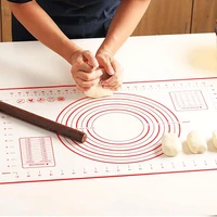 silicone baking mat non stick dough scraper pastry sheet fondant pie crust counter mat kitchen gadget sets cooking accessories