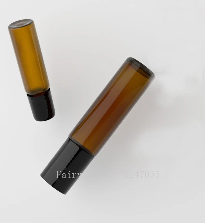 30 шт. 5 мл 10 Пустые Голубые/коричневые бутылки эфирного масла со стеклянной