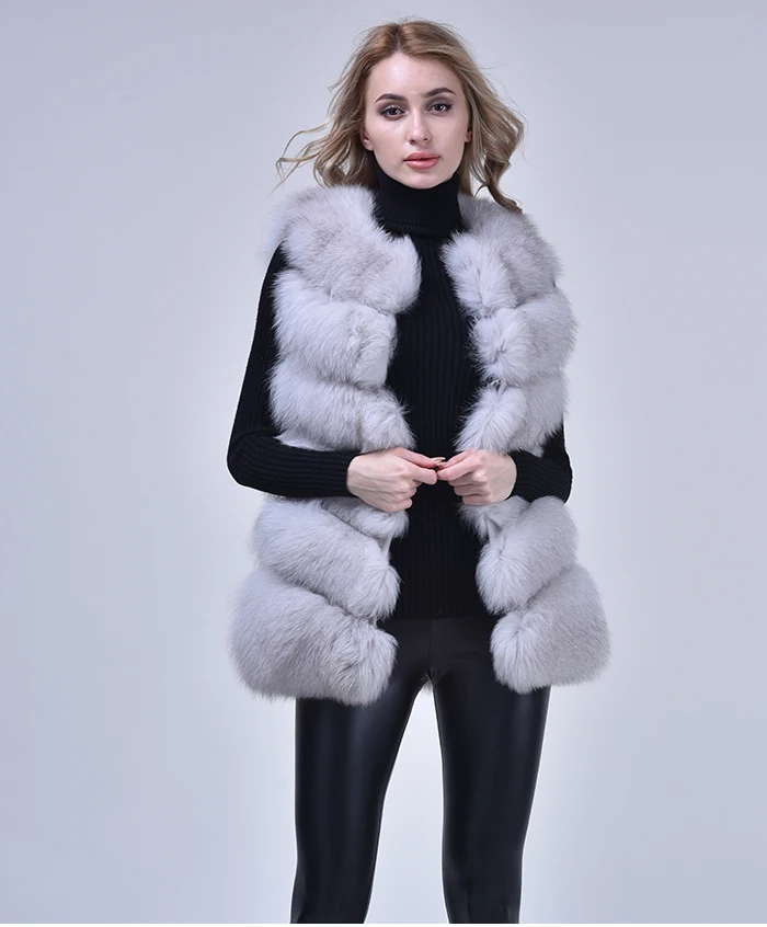 Новинка, модное пальто из натурального меха, зимнее пальто, Женское пальто с поясом, меховая жилетка, женская меховая куртка, меховой жилет для дам