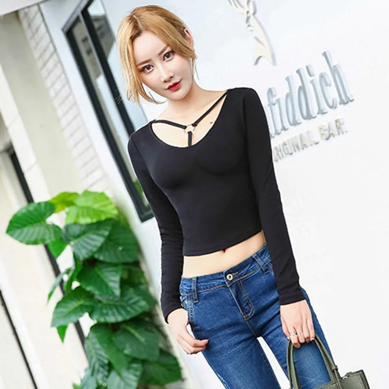 

autumn winter women set sexy long sleeve Sexy crop top high waist stretch Skirt Streetwear Punk Korean Clothes Harajuku