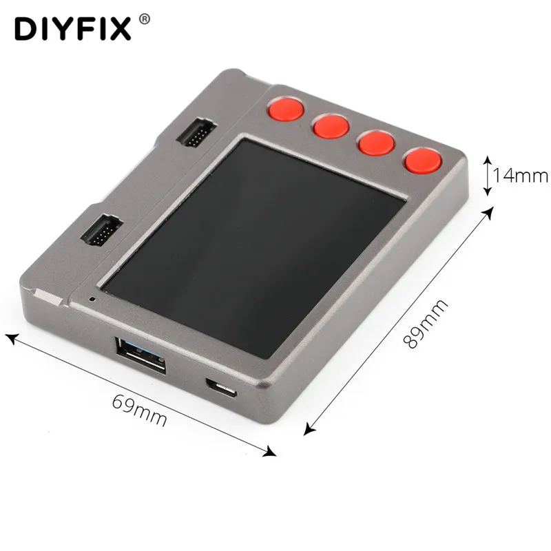 Новый универсальный тестер кабеля для аккумулятора с ЖК экраном iPhone 11Pro Android iWatch