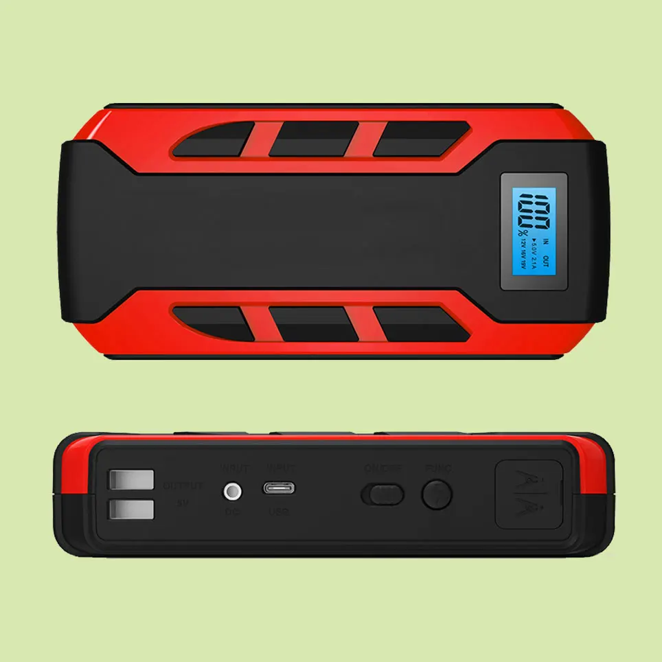 

12V, 20000mah / 1500A diesel vehicle starter, portable battery charger, starting device