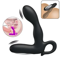 unisex anal vibrator sex toys silicone prostate massager for men 30 modes anus stimulator butt plug male masturbator sex shop