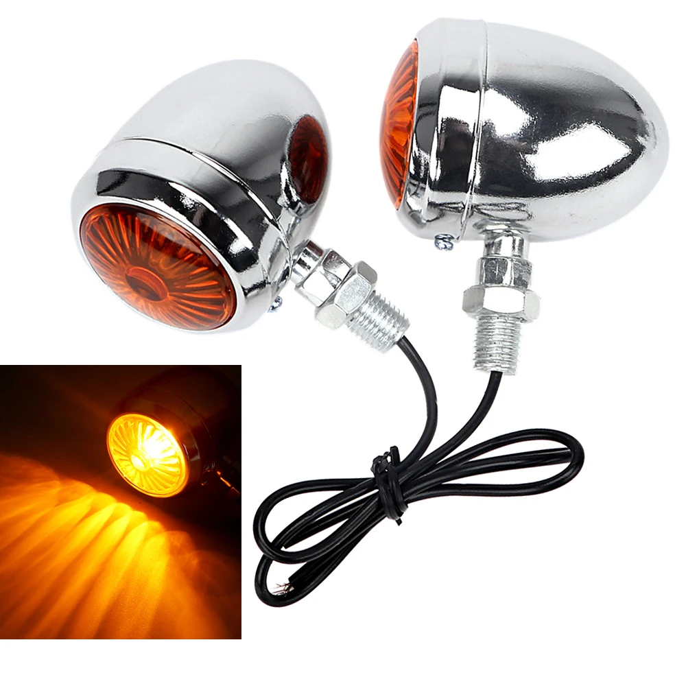

2Pcs Scooter Turn Indicators Light Source Motor Lamp 10W DC 12V For Suzuki High Quality Refit Motorcycle Turn Signal Light