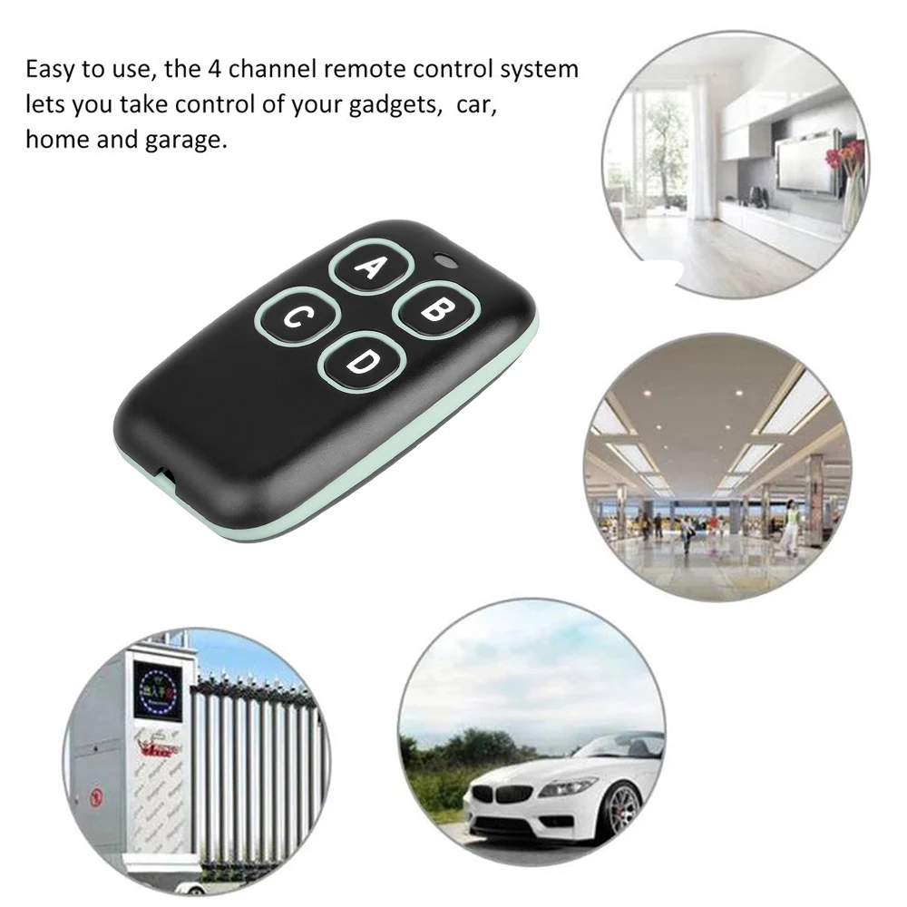 Пульт дистанционного управления для дверей гаража 433 92 МГц