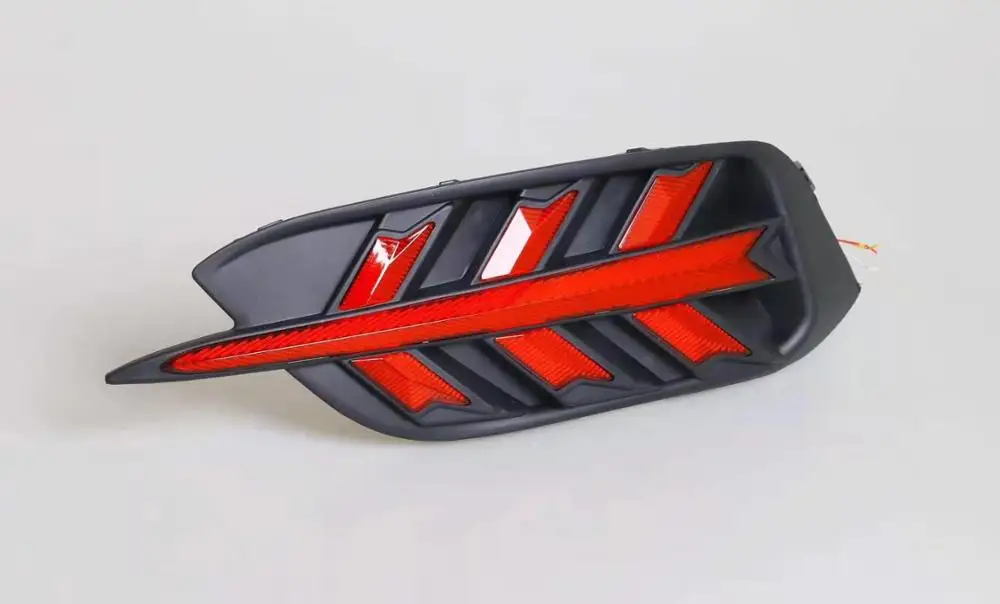 Светодиодный ные дневные хосветильник огни для Honda Civic 2016 2017 2018 противотуманные