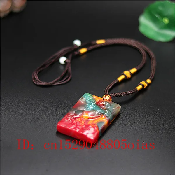 Ожерелье с подвеской в виде лошади из нефрита натурального цвета китайские