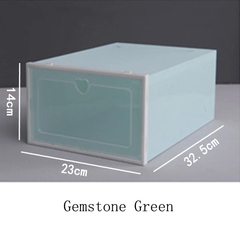 1-2 шт. органайзер для хранения обуви коробка утолщенный прозрачный ящик