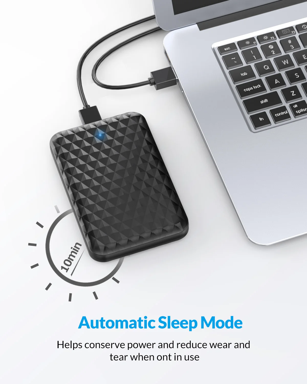 Чехол для внешнего жесткого диска ORICO 2 5 дюйма SATA на USB 3 0 Гбит/с 4 ТБ поддержка UASP