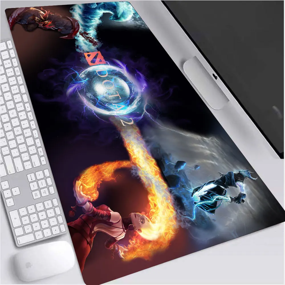 

DOTA LOGO Mouse Pad DOTA 2 Gaming Mouse Pad XL Large Mouse Pad Locking Rubber Notebook Computer Gamers Playing Keyboard MousePad