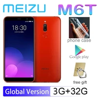 smartphone meizu m6t 3g ram 32g rom 5 7 full screen global version mt6750 android 7 0 cellphone