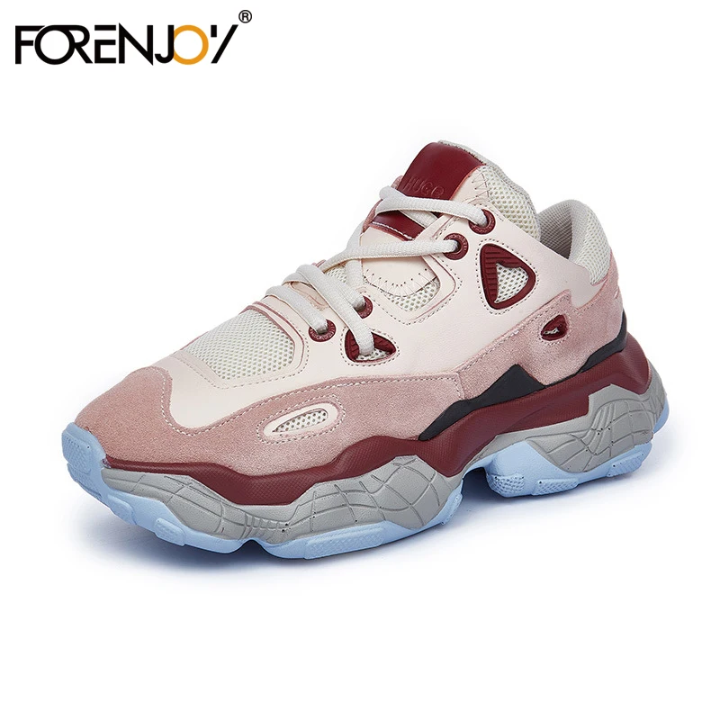 FORENJOY/женские кроссовки дышащая обувь коллекция 2019 года сезон весна Новинка на