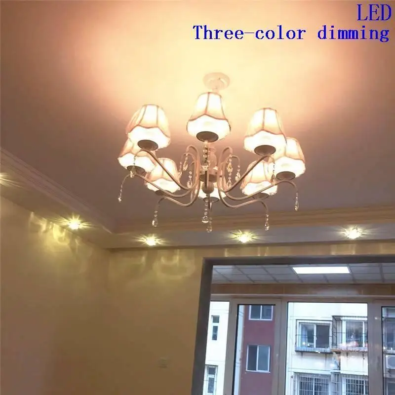 

Kitchen European Nordic Crystal Modern Light Lampara Techo Colgante Moderna Lustre E Pendente Para Sala De Jantar Hanging Lamp