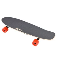 portable wear resistant electric skateboard four wheeled fish board wireless remote control adult student transportation tool