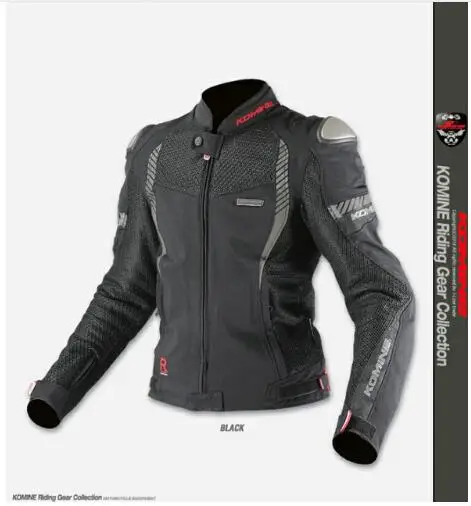 

2020 New KOMINE JK089 3D Titanium breathable mesh racing ride high-performance drop resistance clothing motorcycle jacket