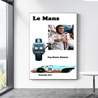 Постер Le Mans с изображением гоночного автомобиля, Картина на холсте, домашний декор, Настенная картина для гостиной, без рамки