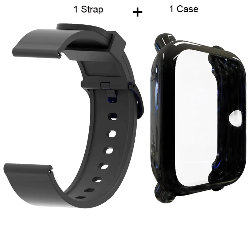 Amazfit Bip Bracelet Protector Case For Xiaomi Huami Lite Watchband Soft Silicone Watchstrap Screen Protective |