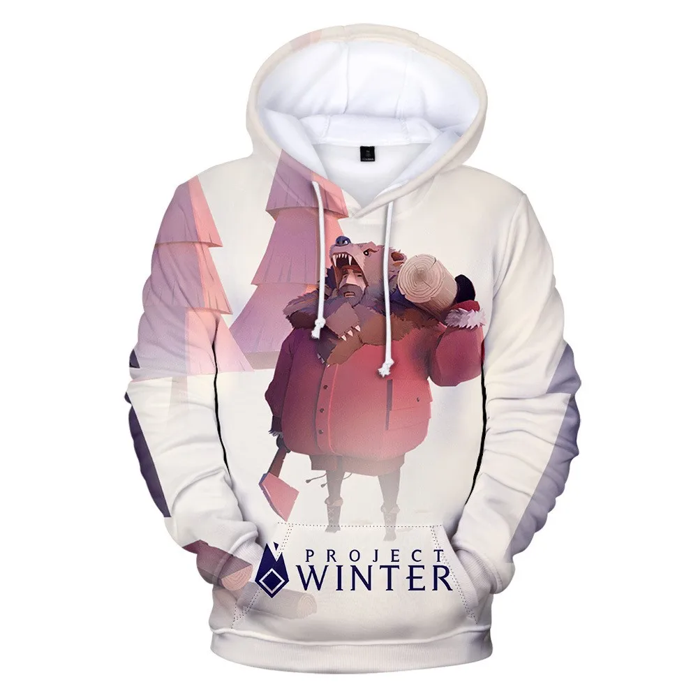 

Худи Game Project для детей, осенние толстовки, свитшот, мультяшная 3D Толстовка, мужские и женские повседневные пуловеры с капюшоном в стиле Харад...