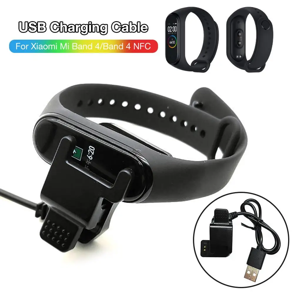 Зарядный кабель для Mi Band 4 usb без разборки Прямой зажим зарядного Pin не разборка