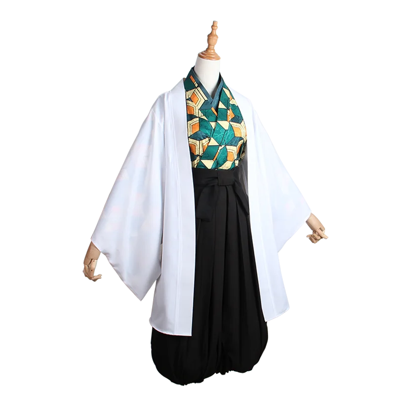 Размер S-XL костюм для косплея Демон убийца киметсу no Yaiba Sabito платье-кимоно