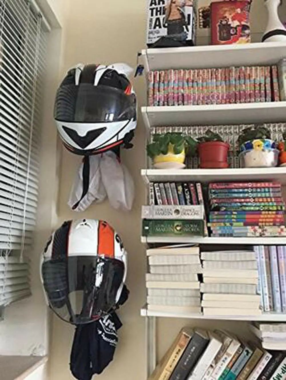 Металлический Настенный Держатель для мотоциклетного шлема|Детали