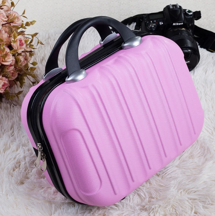 14” Mini Women  Carry On Suitcase Short Trip Travel Luggage High Quality