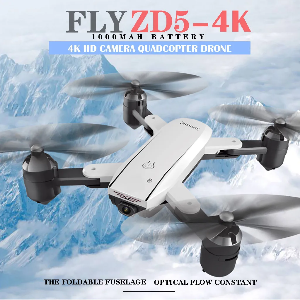 4K HD камера 2 4 Ghz 4CH wifi FPV оптический поток двойная квадрокоптер Дрон Начинающий