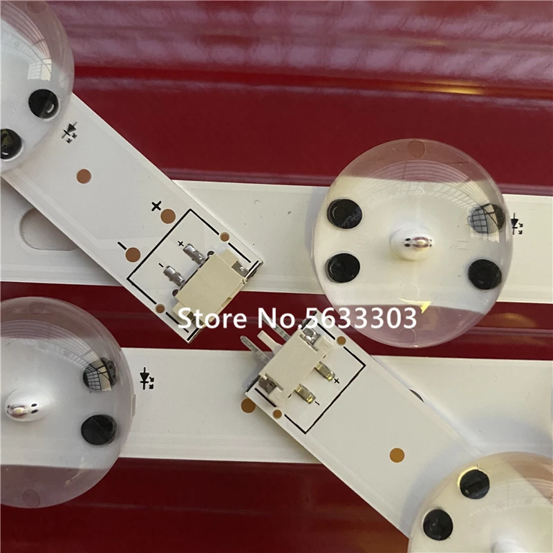 20 комплектов = 80 шт. LG 49 &quotV17 ART3 ТВ JB3B1591A02499 49UV340C 49UJ6565 6916L-2862A 6916L-2863A LC490DGG | Лампы и