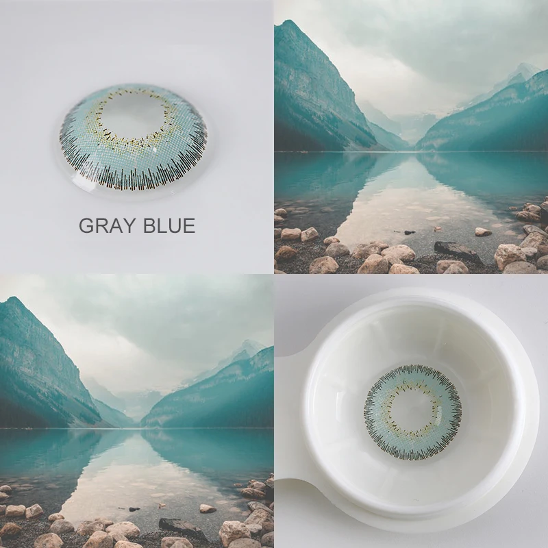 (Оптовая Продажа) цветные контактные линзы ed ежегодные для глаз Натуральные