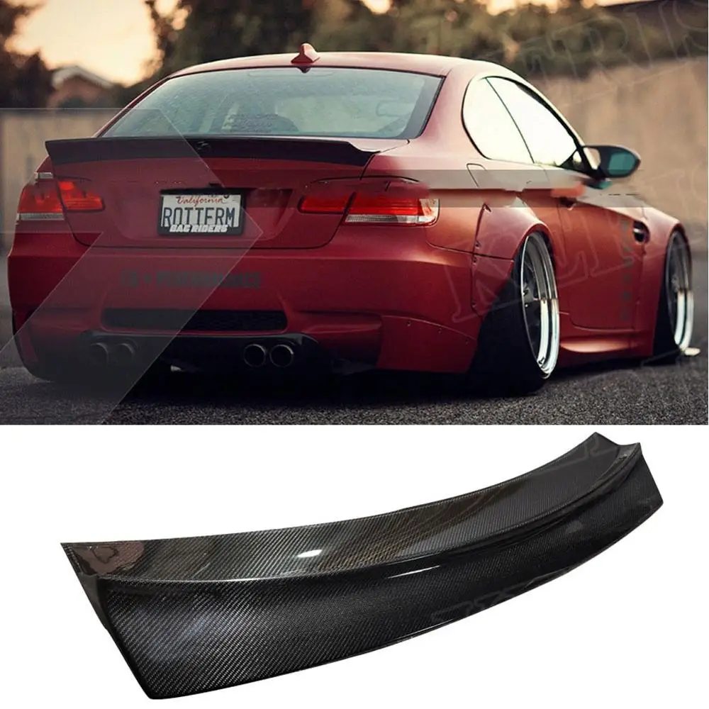 Спойлер для багажника из углеродного волокна BMW E92 335i 328i M3 2007 2012 LB Style Highkick|Обвесы| |