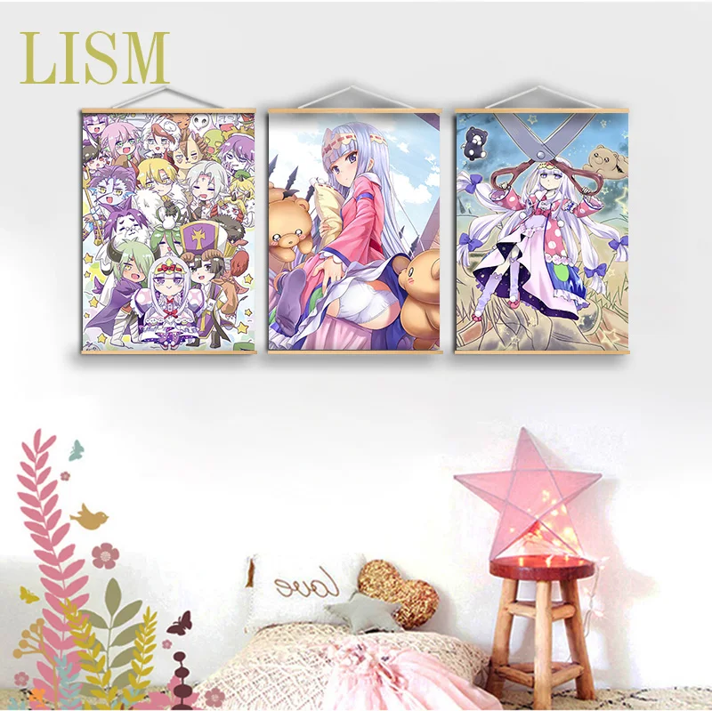 Maoujou de Oyasumi Сонная принцесса в замке демона милый Аниме Манга стена плакат из