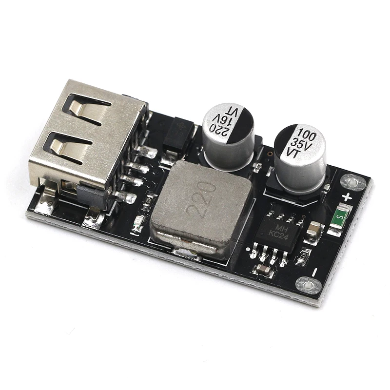 QC3.0 QC2.0 USB DC понижающий преобразователь зарядки модуль 6 V 32 9V 12V 24V постоянного тока