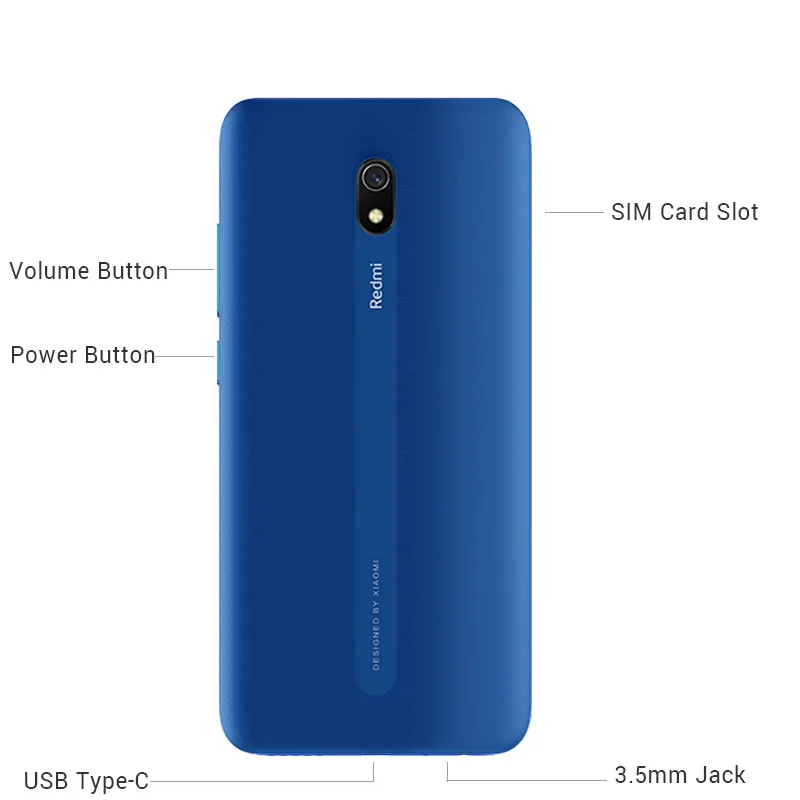 В наличии глобальная версия Xiaomi Redmi 8A смартфон 2 Гб оперативной памяти 32