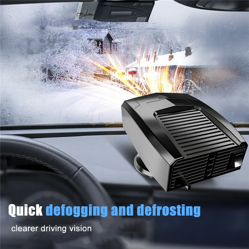 

Portable Car Air Heater Cooling Fan Windscreen Defogging 24V
