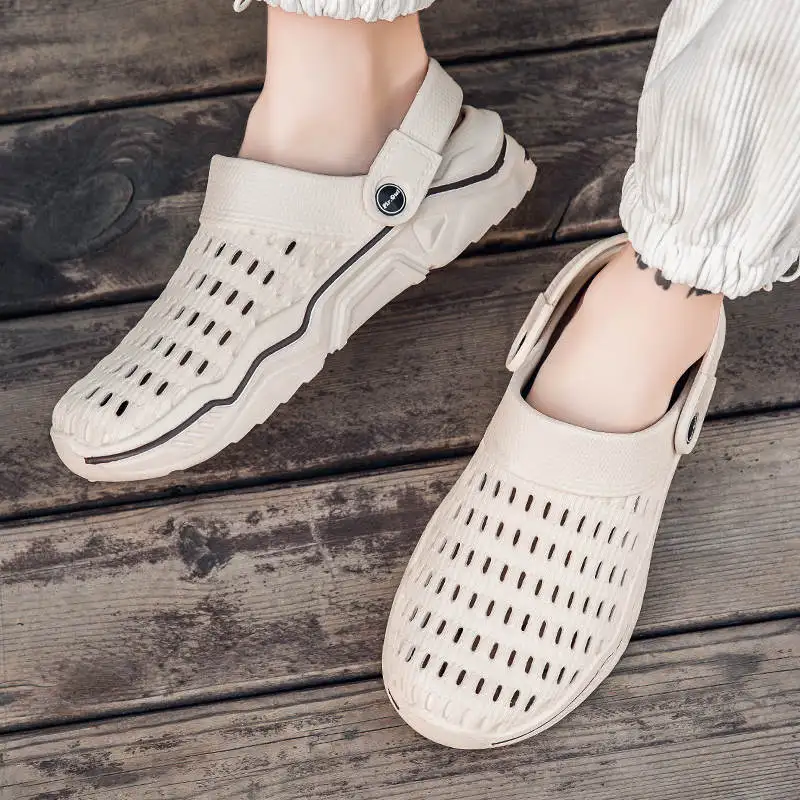 

Быстросохнущие летние мужские сандалии, тапки для ванной комнаты, роскошные кожаные, для косплея, для тенниса, размеры до 6