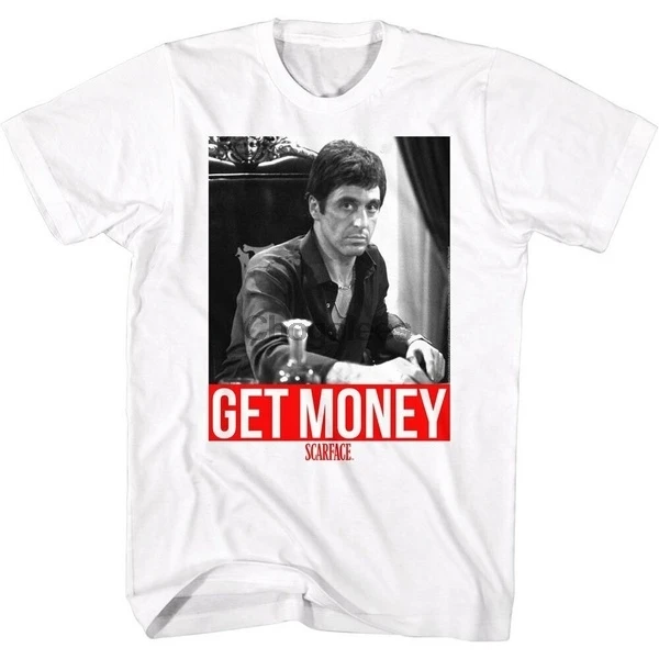 Мужская футболка с надписью Scarface Al Pacino | одежда