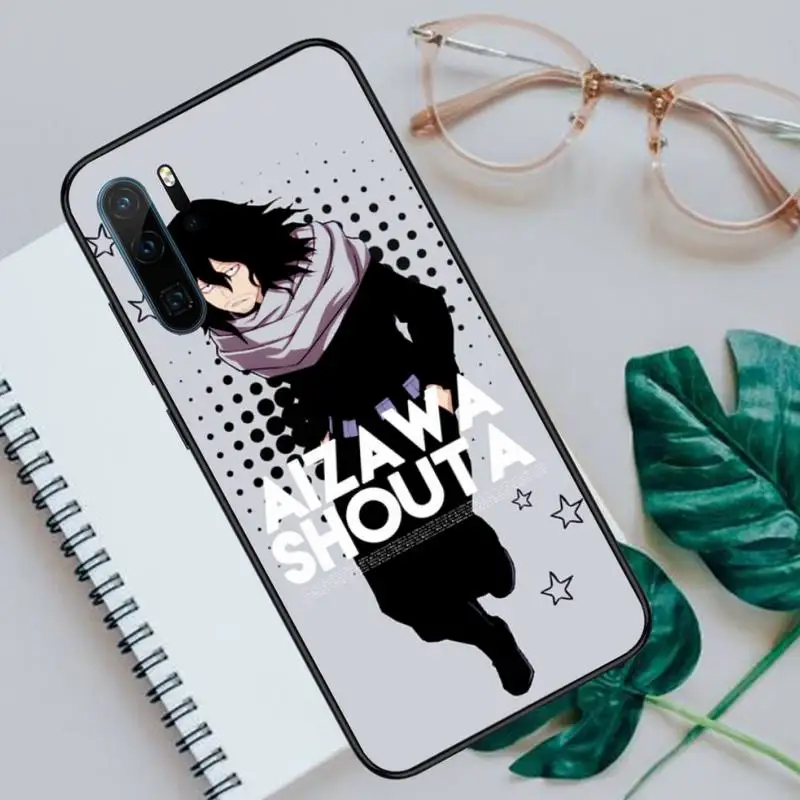 

Eraser head Shota Aizawa My Hero Phone Cases For Huawei honor Mate P 10 20 30 40 Pro 10i 9 10 20 8 x Lite Luxury brand shell